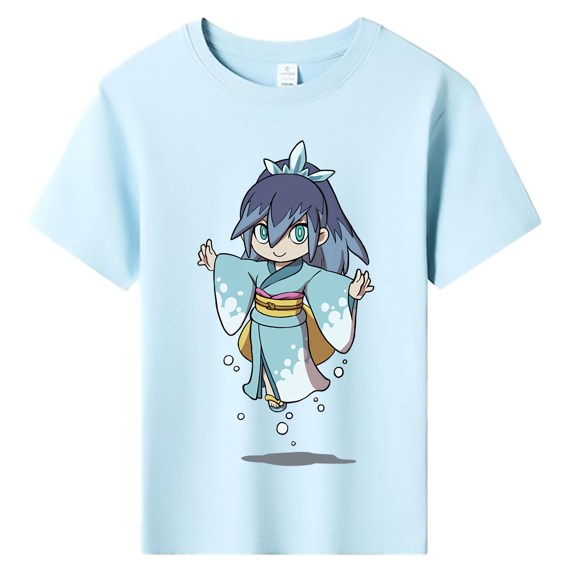 （画像用） 妖怪ウォッチ Yo-kai Watch 綿100％キッズTシャツ（フロントプリント）